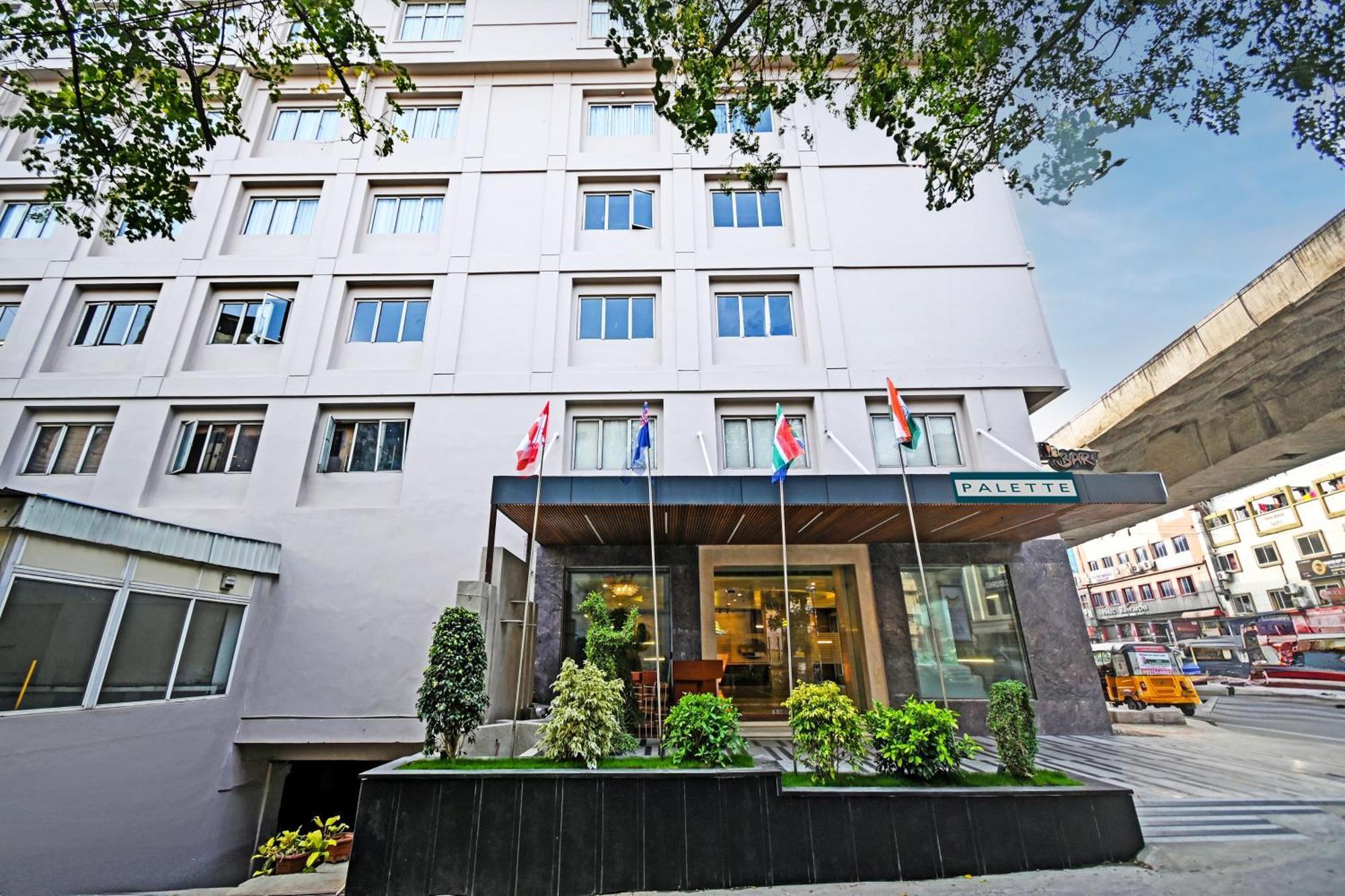 Hotel Palette Madhapur à Haïdarabad Extérieur photo